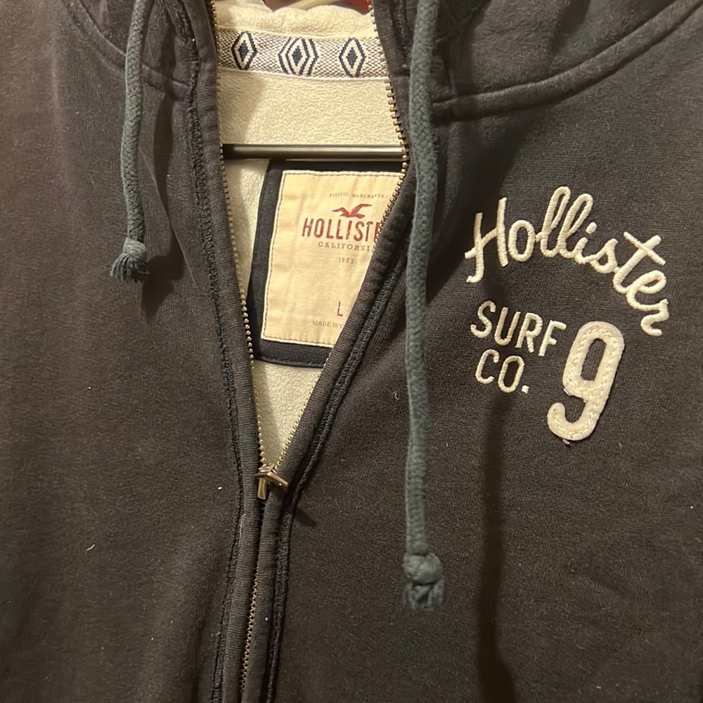 Hollister Top hoodie with zipper